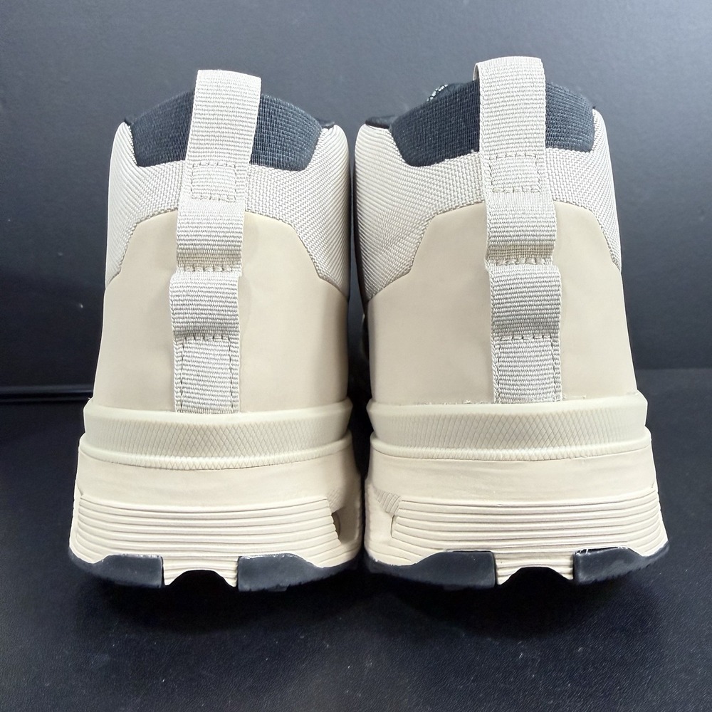On Running Cloudtrax Men's Size 8.5 Sensa Sand Flame Hiking Mid Boot Shoes Tan - Picture 10 of 15